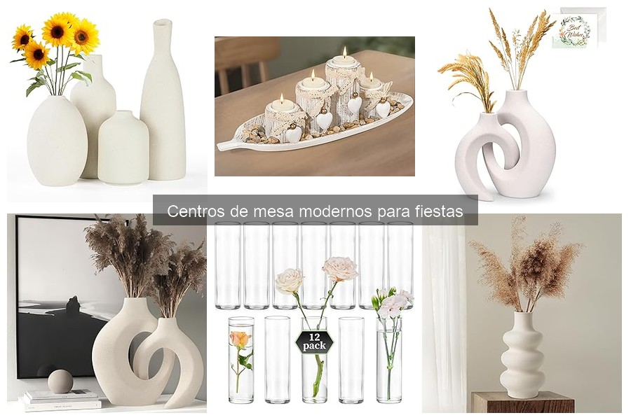 Consejos para mantener centros de mesa modernos en buen estado