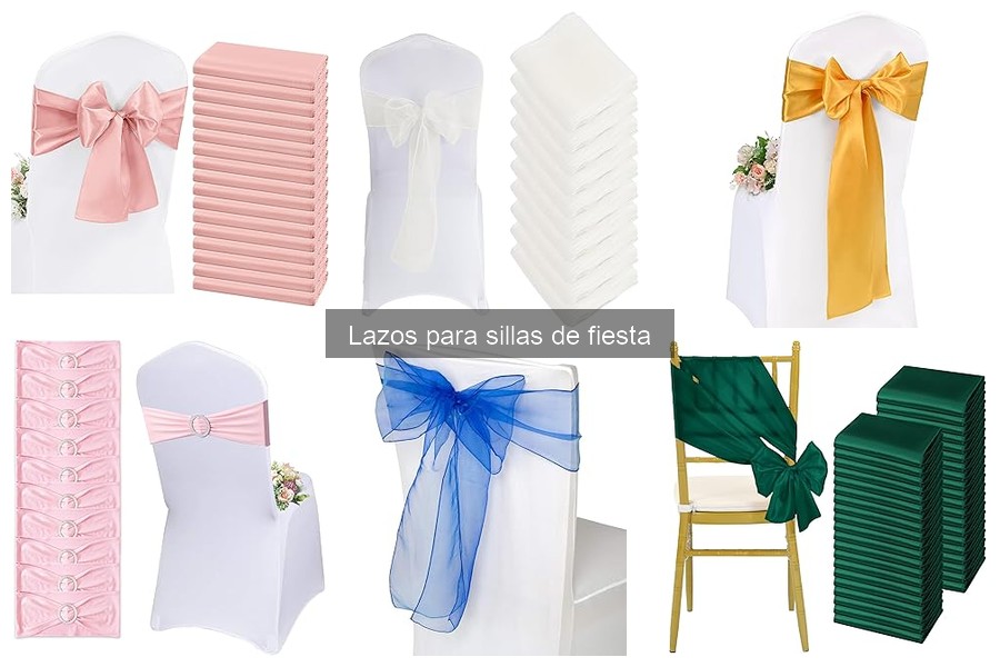 Consejos para mantener lazos para sillas tras tu evento