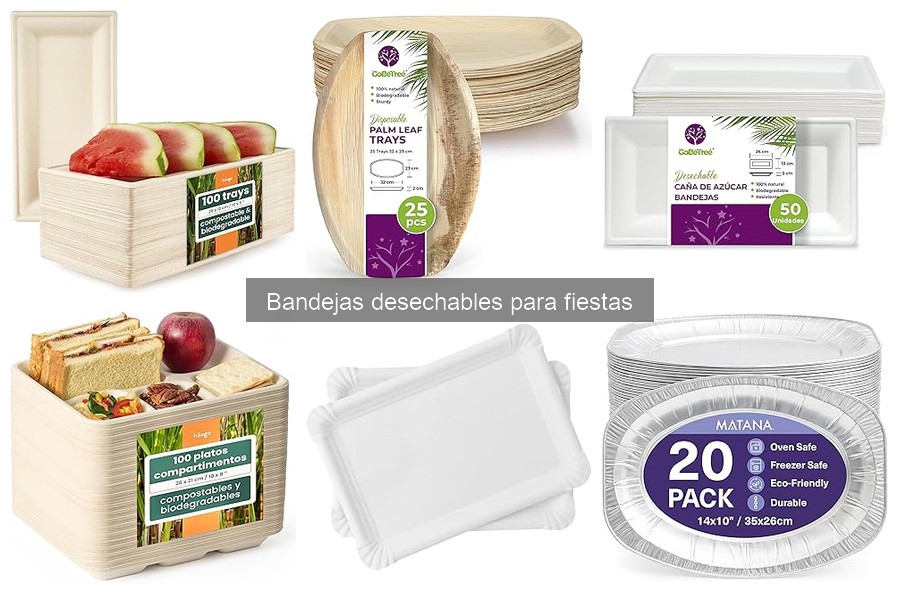 ** Consejos para Usar Bandejas Desechables en Fiestas