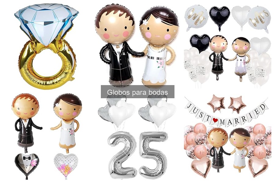 Costos de globos para bodas: precios y ofertas