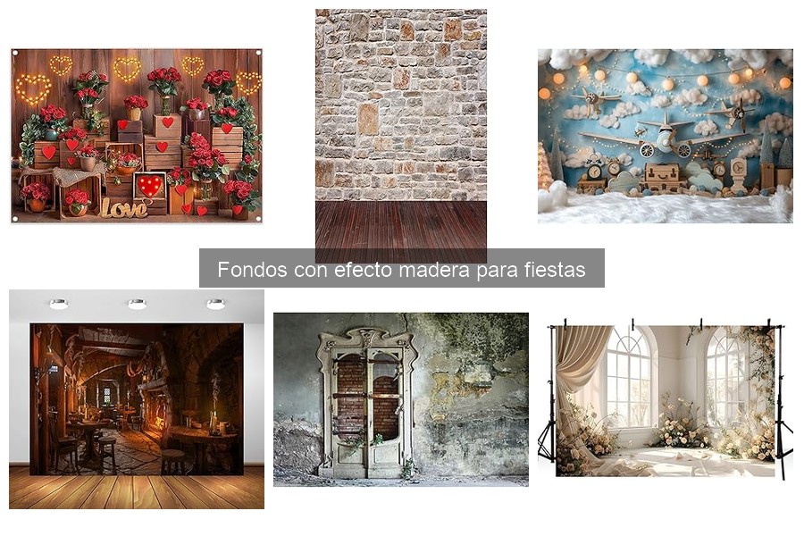 Crea un Fondo de Efecto Madera DIY para Tus Fiestas