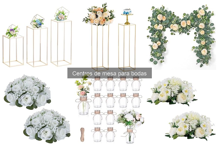 ¿Cuánto cuestan los centros de mesa para bodas? Precios 2023