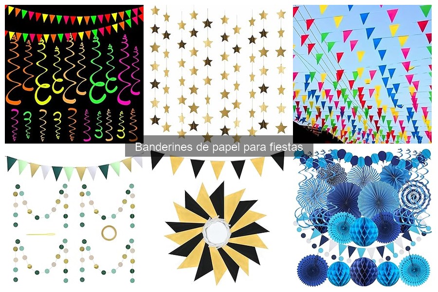 Cuidados y Mantenimiento de Banderines de Papel para Fiestas