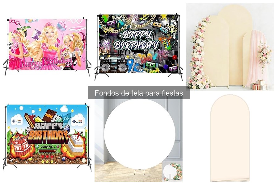 Cuidados y Mantenimiento de Fondos de Tela para Fiestas