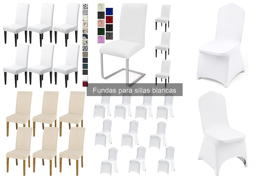 Cuidados y Mantenimiento de Fundas para Sillas Blancas