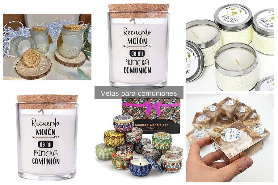 Decoración con Velas en Exteriores para Comuniones
