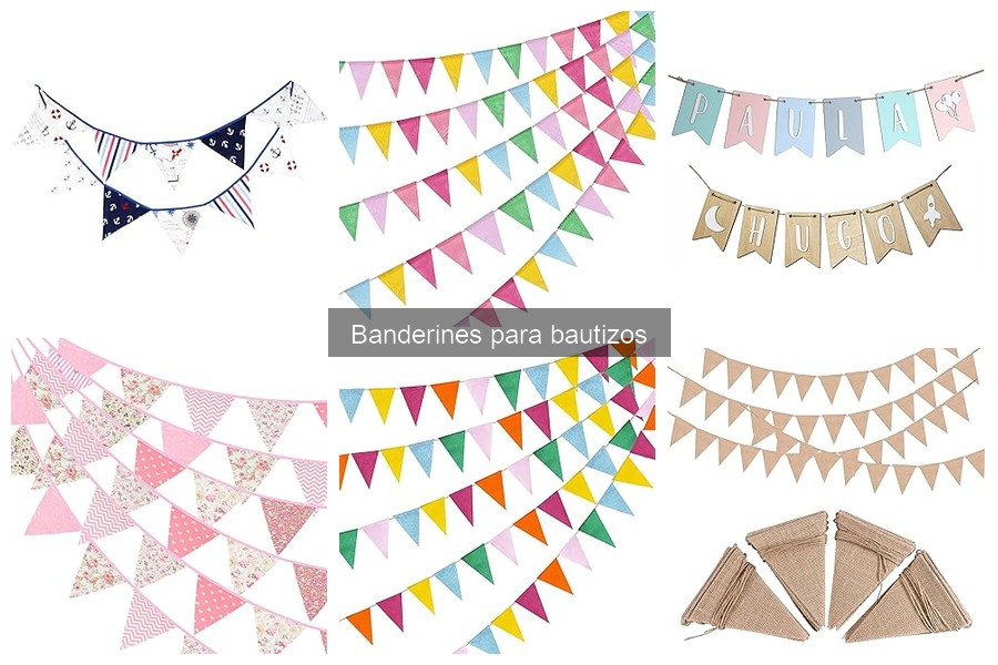 Dónde comprar banderines para bautizos: tiendas y ofertas