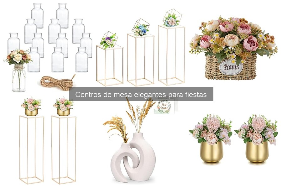 Dónde comprar centros de mesa elegantes online