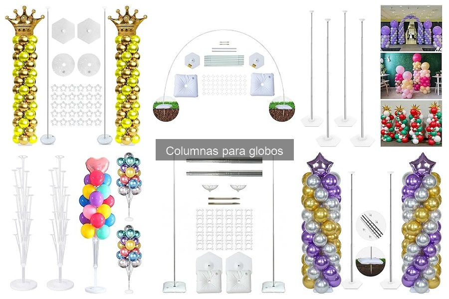 Dónde comprar columnas para globos: guía de opciones