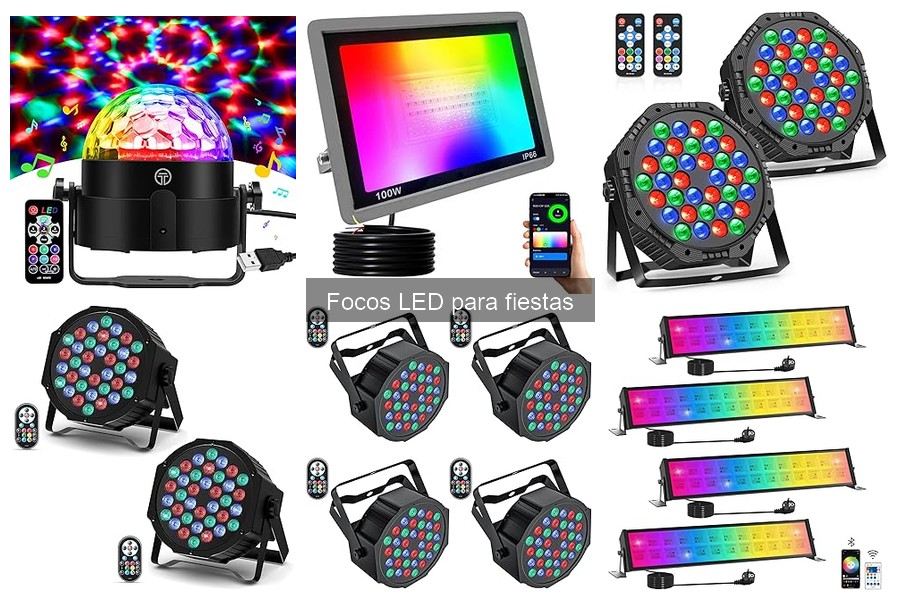Dónde Comprar Focos LED para Fiestas: Mejores Tiendas Online