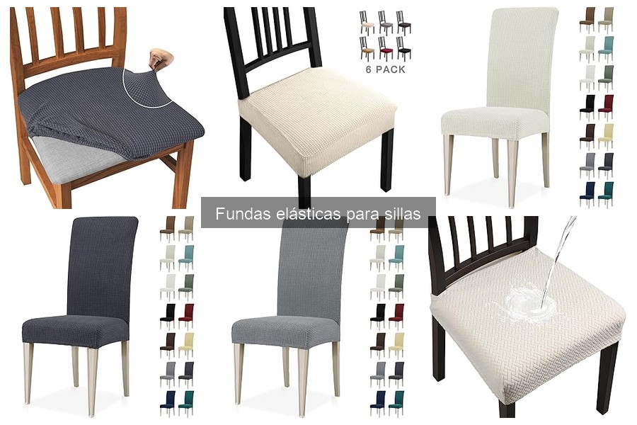 Dónde comprar fundas elásticas para sillas al mejor precio