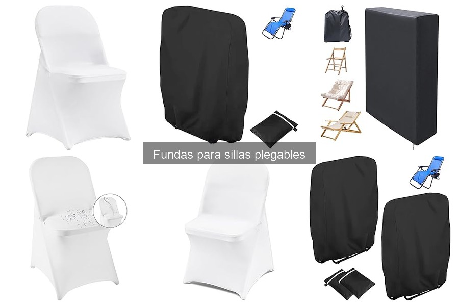 Dónde comprar fundas para sillas plegables: mejores opciones