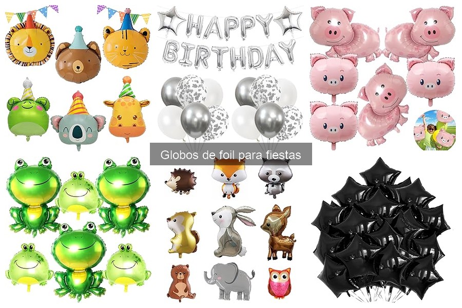 Dónde comprar globos de foil al por mayor: mejores opciones