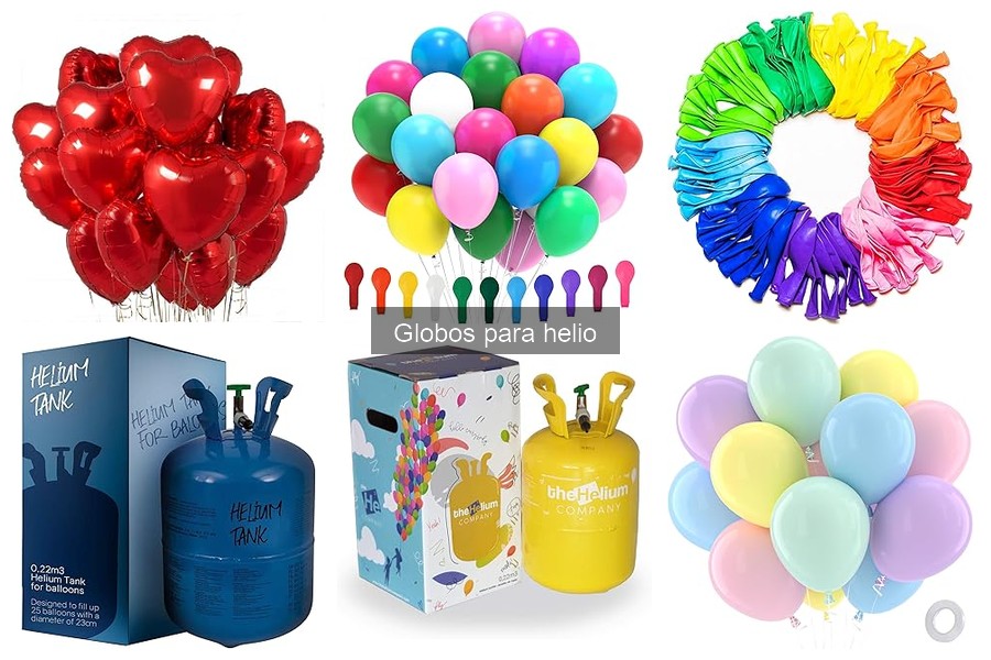 Dónde comprar globos de helio baratos para tus fiestas