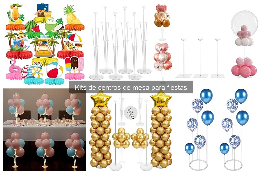 Dónde comprar kits de centros de mesa para fiestas al mejor precio