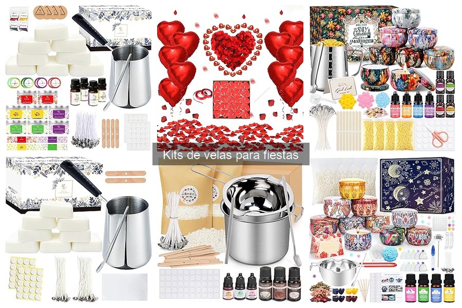 Dónde comprar kits de velas para fiestas al mejor precio