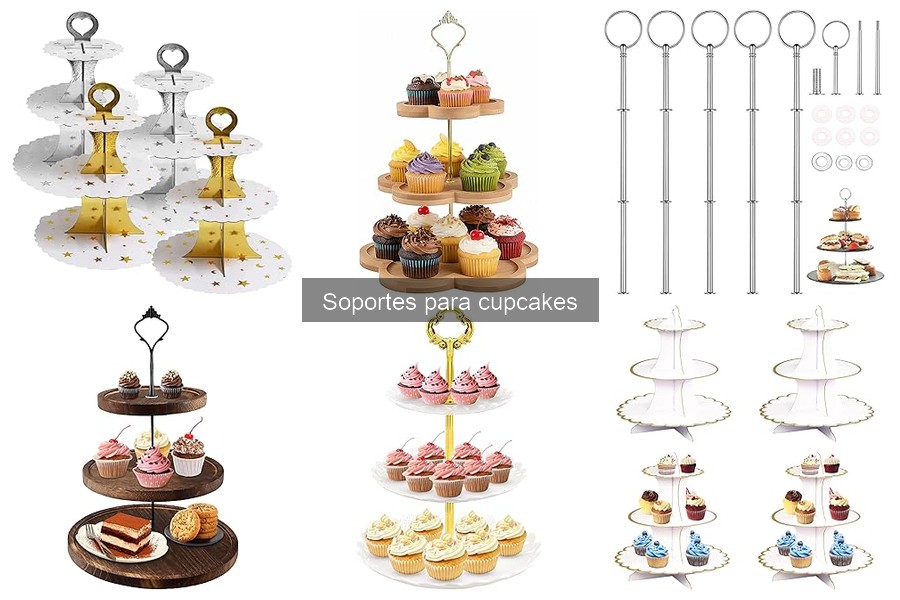 Dónde comprar los mejores soportes para cupcakes en 2023