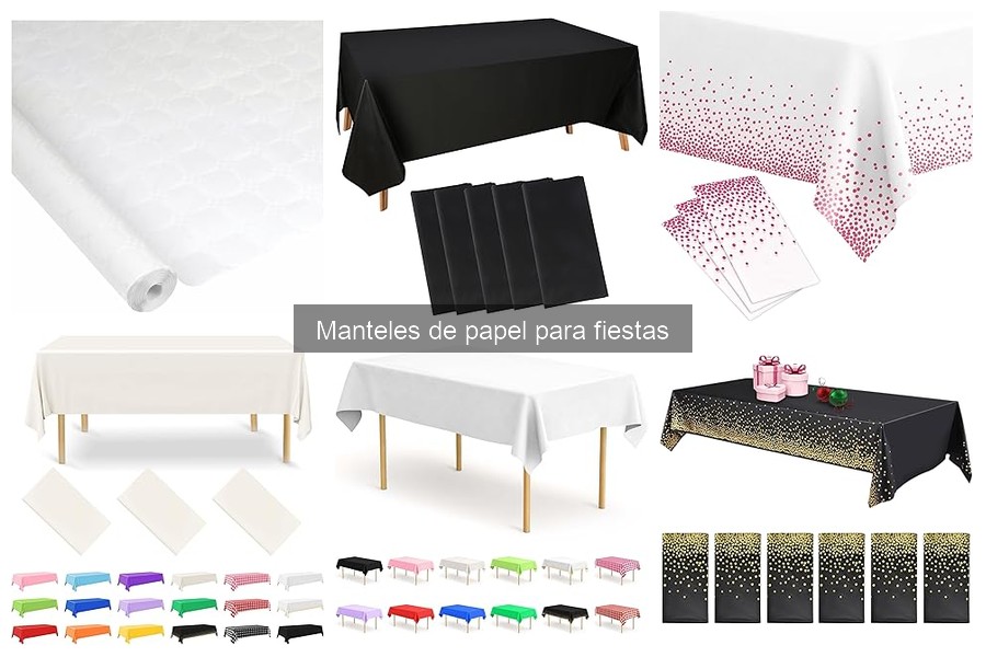 Dónde comprar manteles de papel para fiestas a buen precio