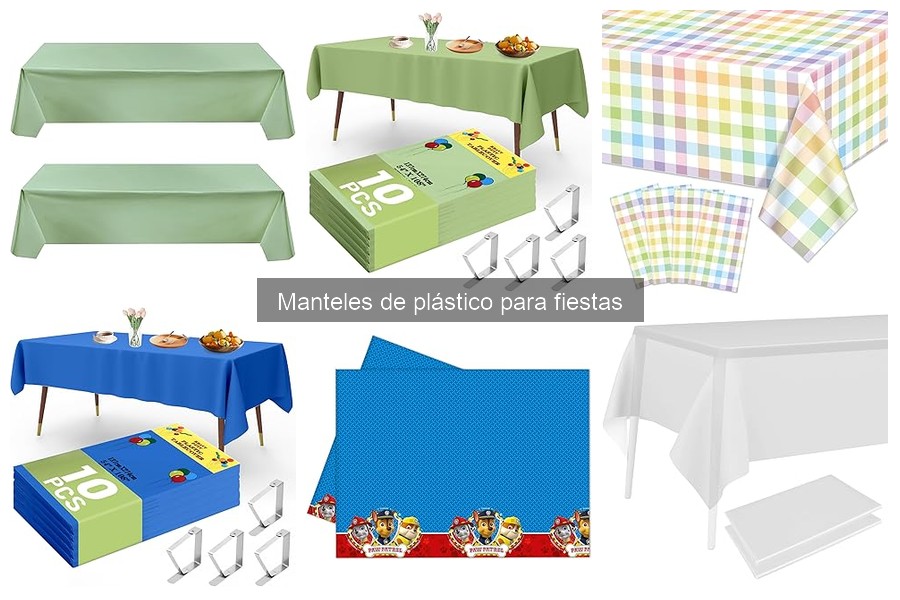 Dónde comprar manteles de plástico para fiestas y eventos