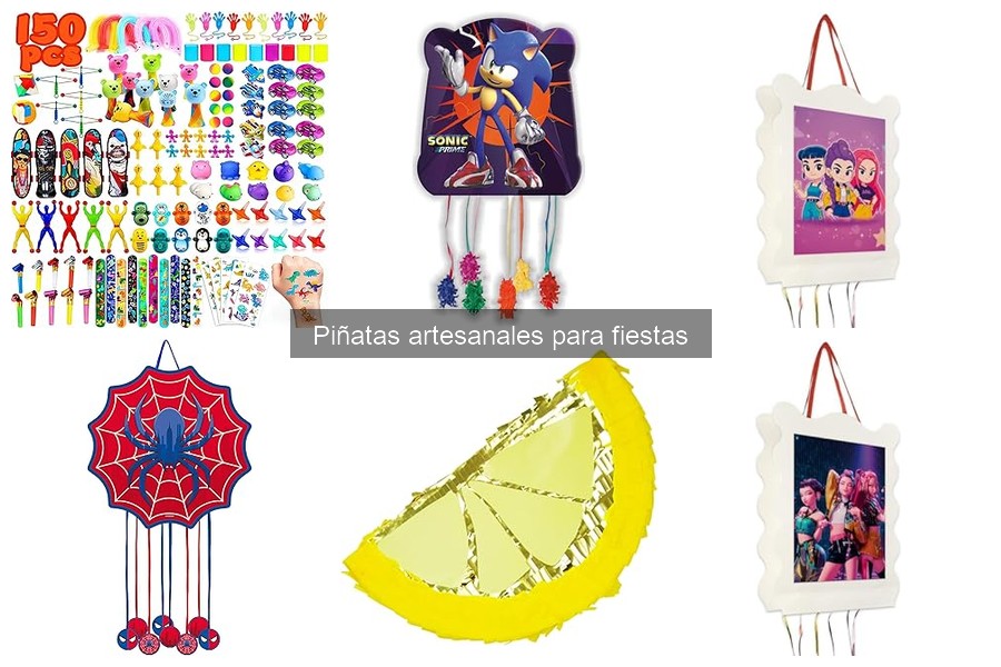 Dónde comprar piñatas artesanales en línea y mejores opciones