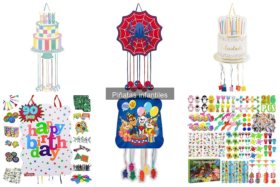 Dónde comprar piñatas infantiles económicas y divertidas
