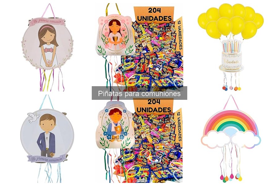Dónde comprar piñatas personalizadas para comuniones