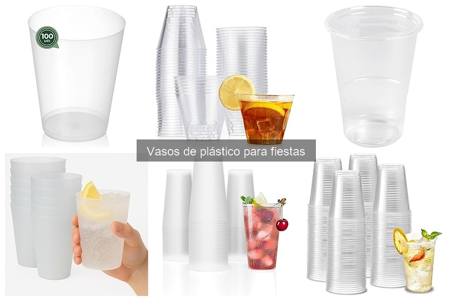 Dónde comprar vasos de plástico para fiestas: opciones y ofertas