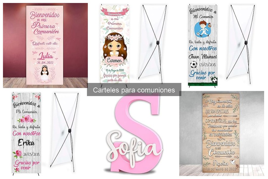 Elementos clave para un cartel de comunión perfecto