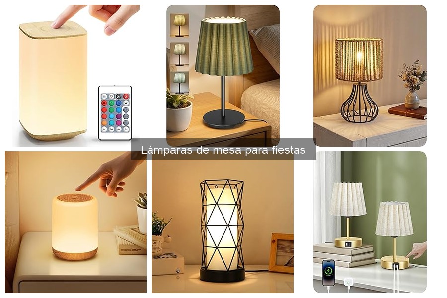 Errores comunes al comprar lámparas de mesa para fiestas