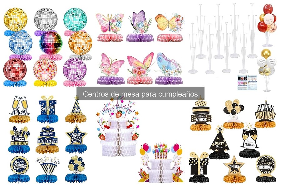 Errores comunes al elegir centros de mesa para cumpleaños