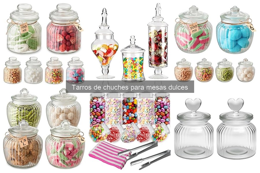 Errores comunes al elegir tarros de chuches para eventos