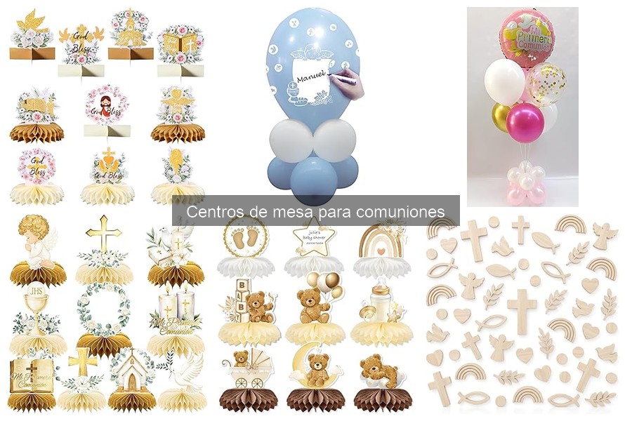 Errores comunes al hacer centros de mesa DIY para comuniones