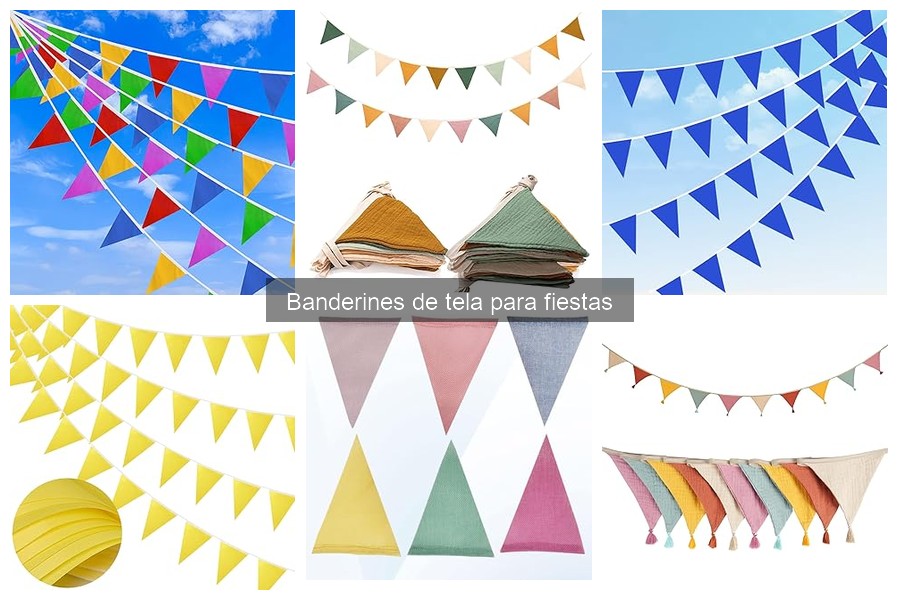 Errores comunes al usar banderines de tela en fiestas