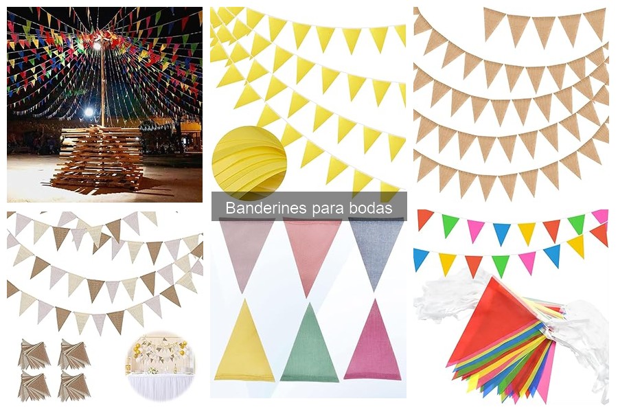 Errores comunes al usar banderines en bodas: ¡Evítalos!