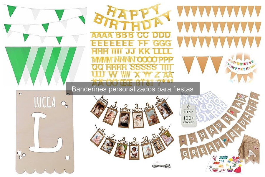 Errores comunes al usar banderines personalizados en fiestas