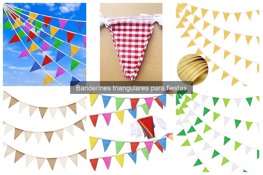 Errores comunes al usar banderines triangulares en fiestas