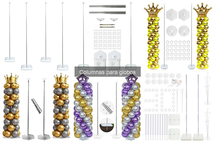 Errores comunes al usar columnas para globos en fiestas