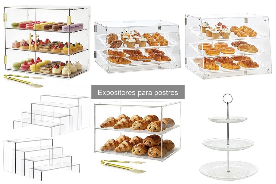 Errores comunes al usar expositores para postres en eventos