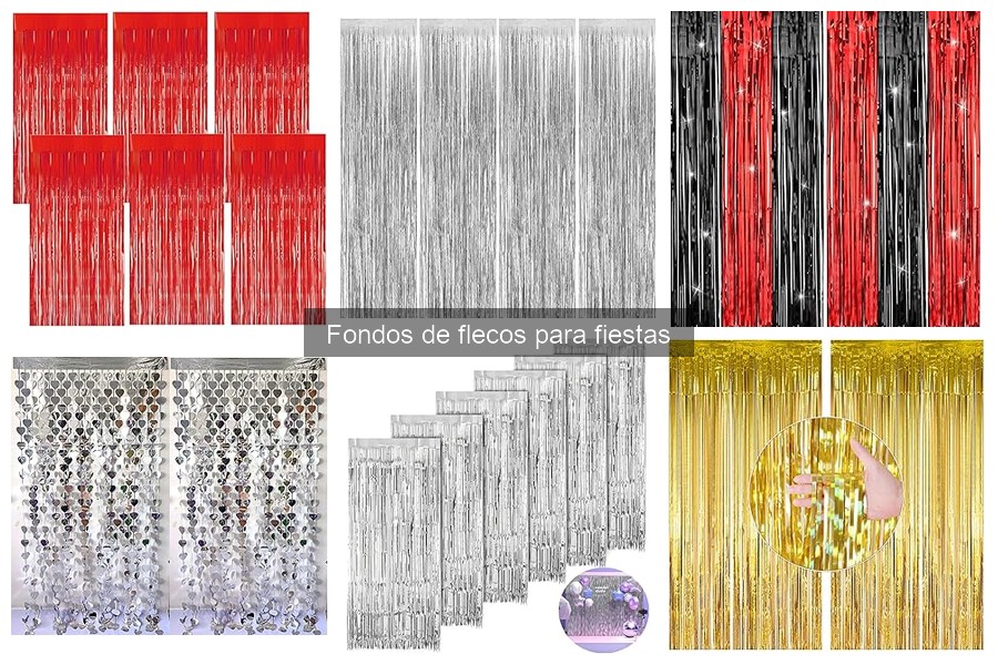 Errores comunes al usar fondos de flecos para fiestas