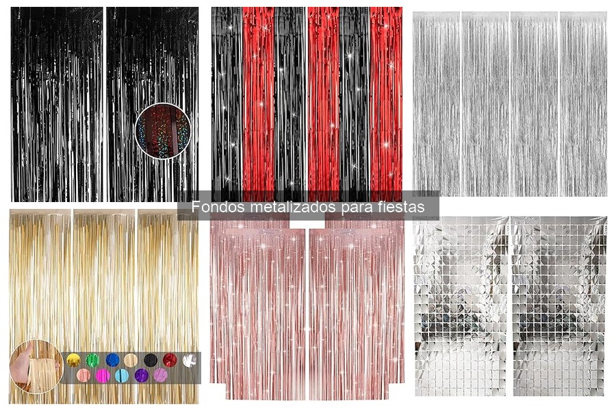 Errores comunes al usar fondos metalizados en decoración