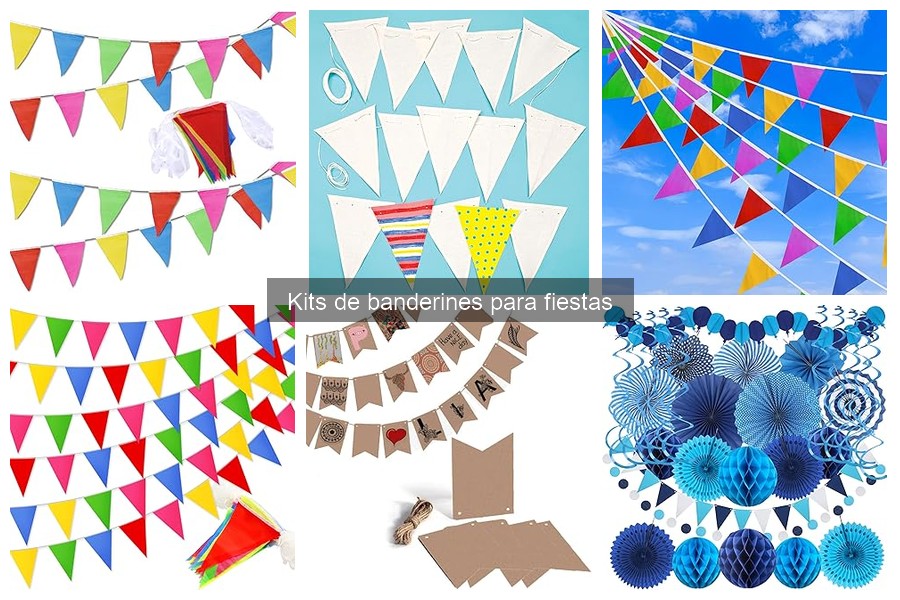 Errores comunes al usar kits de banderines para fiestas