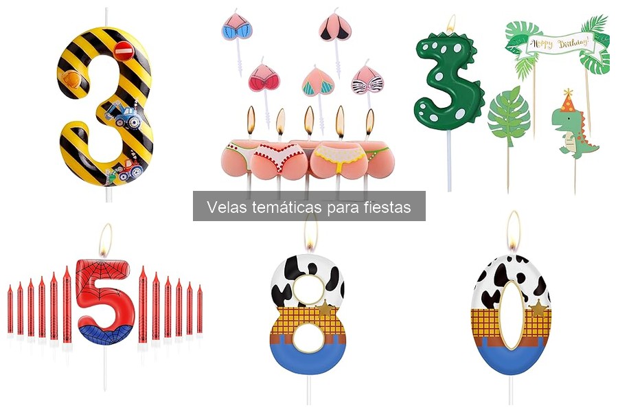 Errores comunes al usar velas temáticas en fiestas