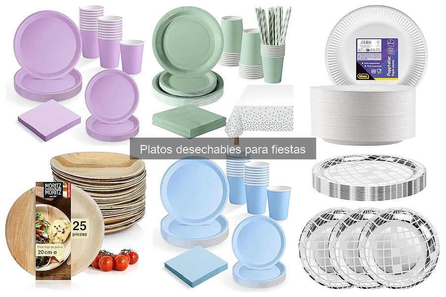 Errores comunes con platos desechables para fiestas y cómo evitarlos