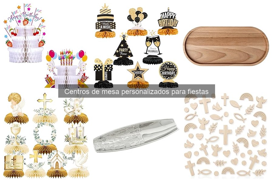 Eventos Perfectos para Centros de Mesa Personalizados