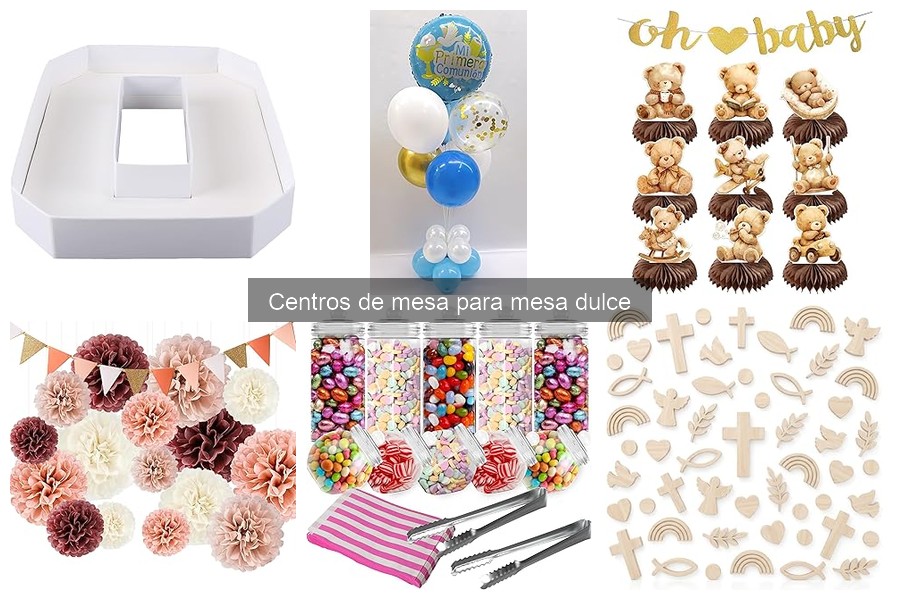 Evita estos errores al elegir centros de mesa para mesa dulce