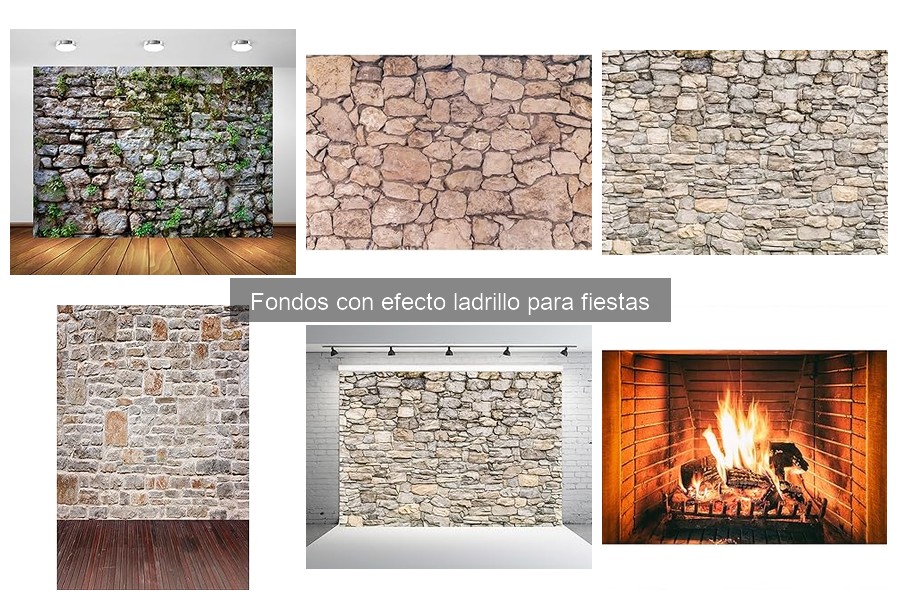 Fondos con Efecto Ladrillo para Fiestas: ¿Qué Son y Cómo Usarlos?