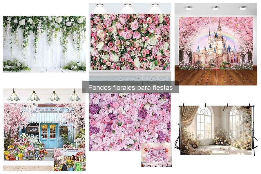 Fondos Florales para Fiestas: Definición y Usos