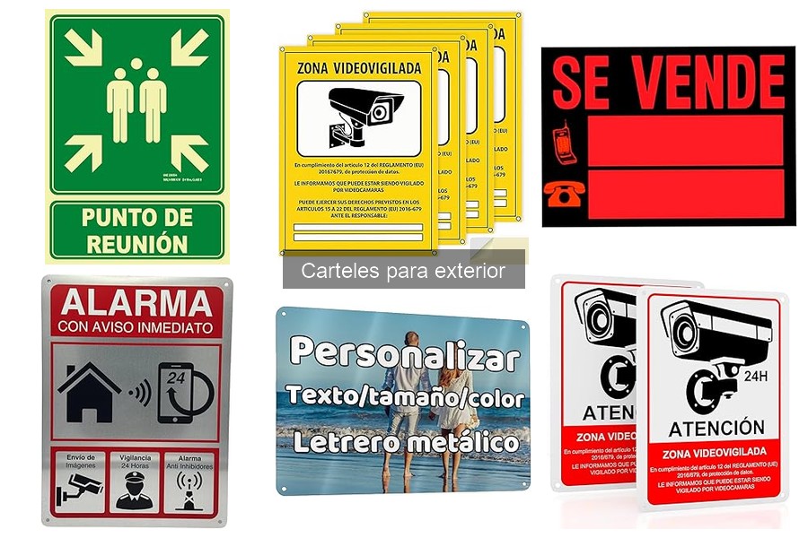 Guía de compra de carteles para exterior: consejos y tips