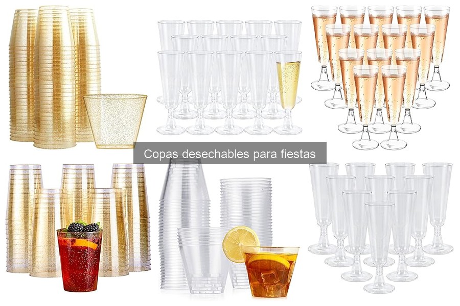 Guía de compra de copas desechables para tus eventos