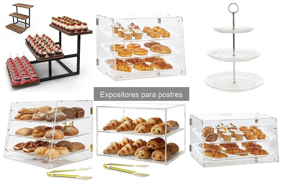 Guía de compra de expositores para postres